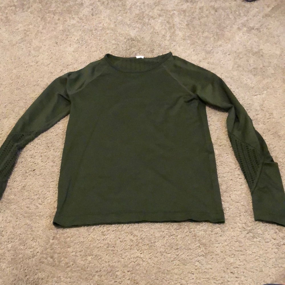 Fabletics long sleeve workout shirt